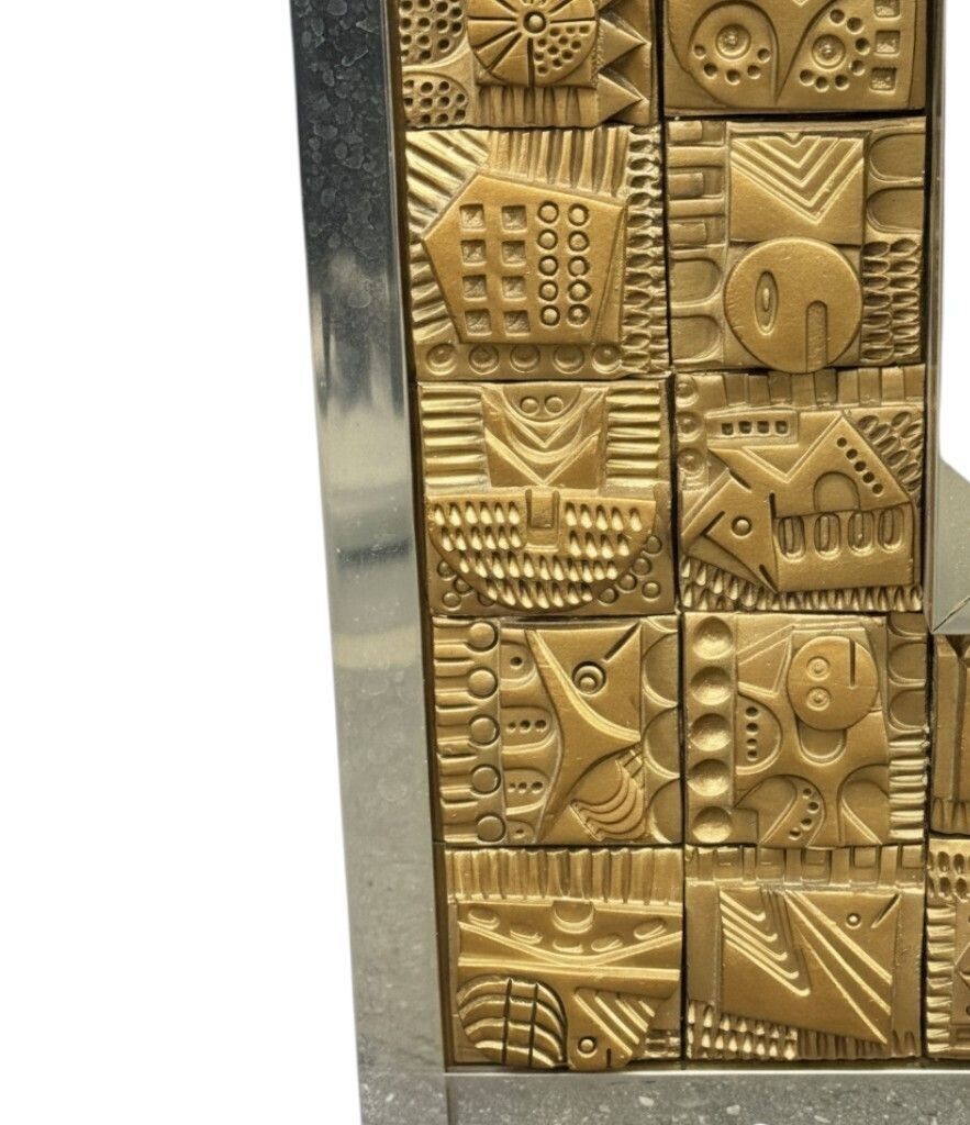 Home Decor A Large Unique 1950s Handmade Tiled Mirror By English Artist Ron Hitchins photo