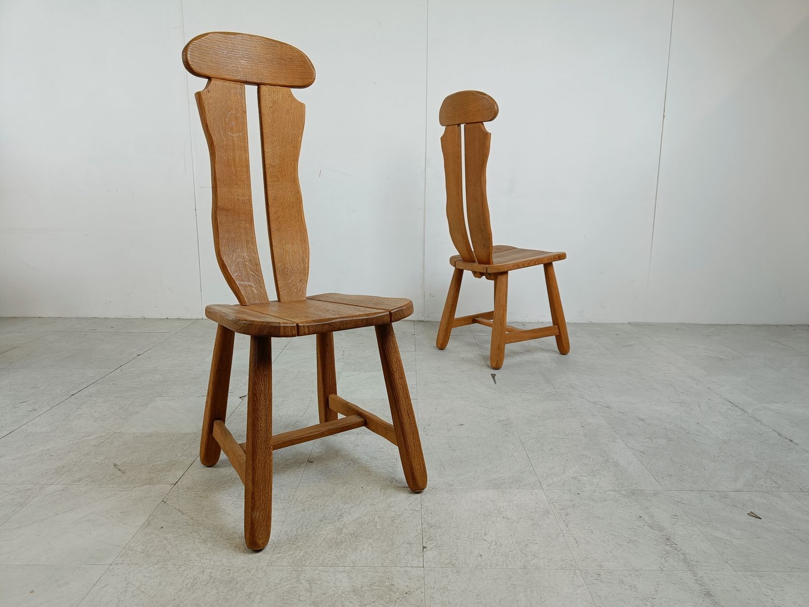 photo furniture Vintage Dining Chairs By Depuydt, Belgium, Set Of 5   1960s