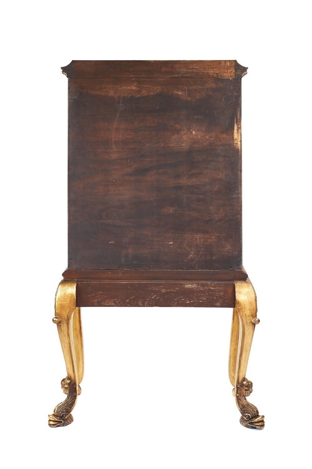 Fine Walnut And Gilt 2 Door Cabinet On Stand Circa 1920s photo Furniture