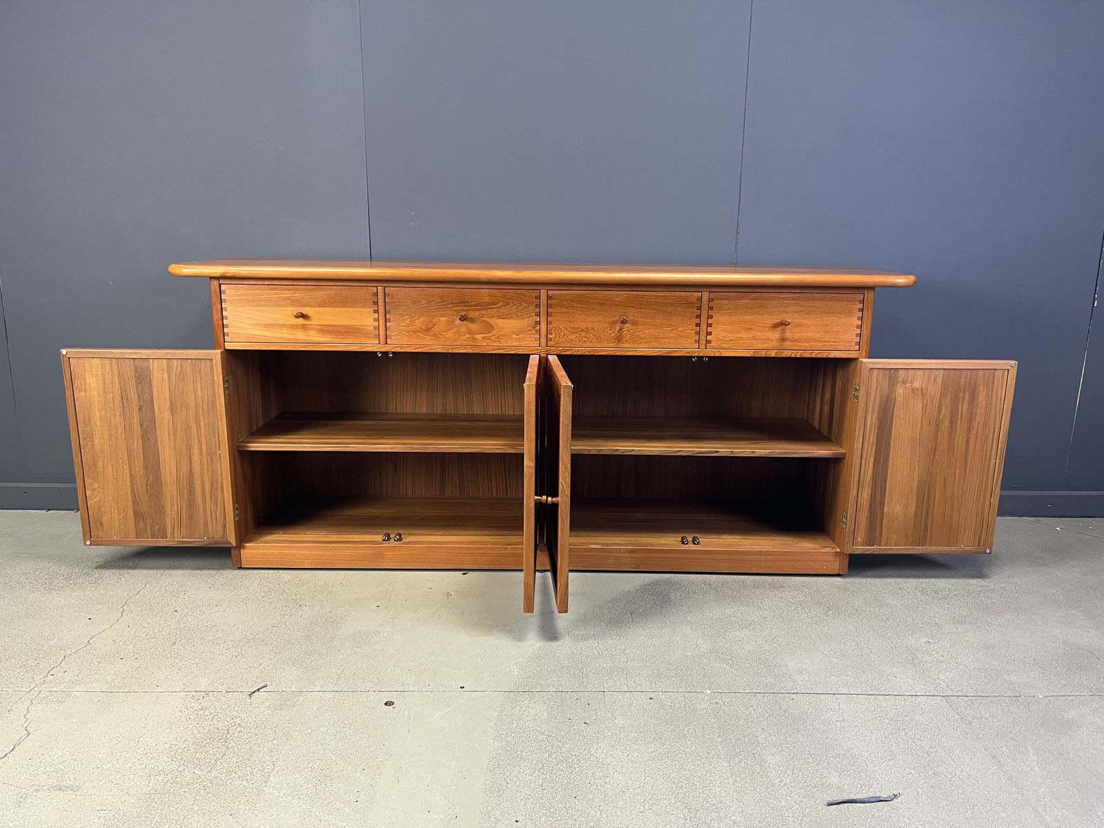 Mid Century Scandinavian Sideboard By Soren Nissen And Ebbe Gehl, 1970s photo Furniture