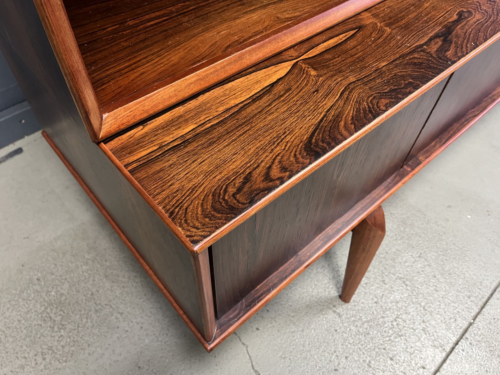 Oswald Vermaercke Paola Rosewood Highboard For V Form Belgium 1959 photo Furniture