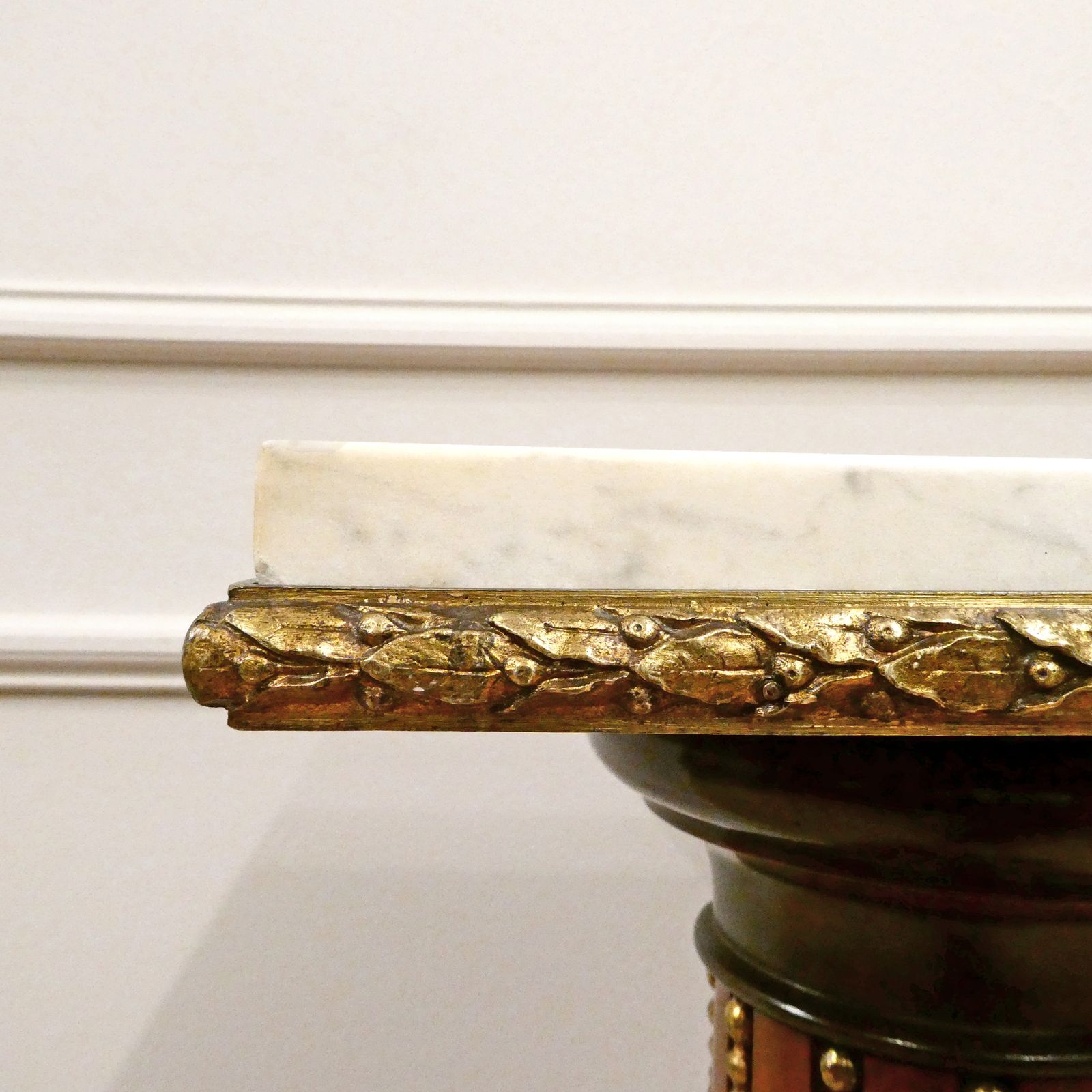 Pair Of Victorian Satinwood Pedestals photo vintage