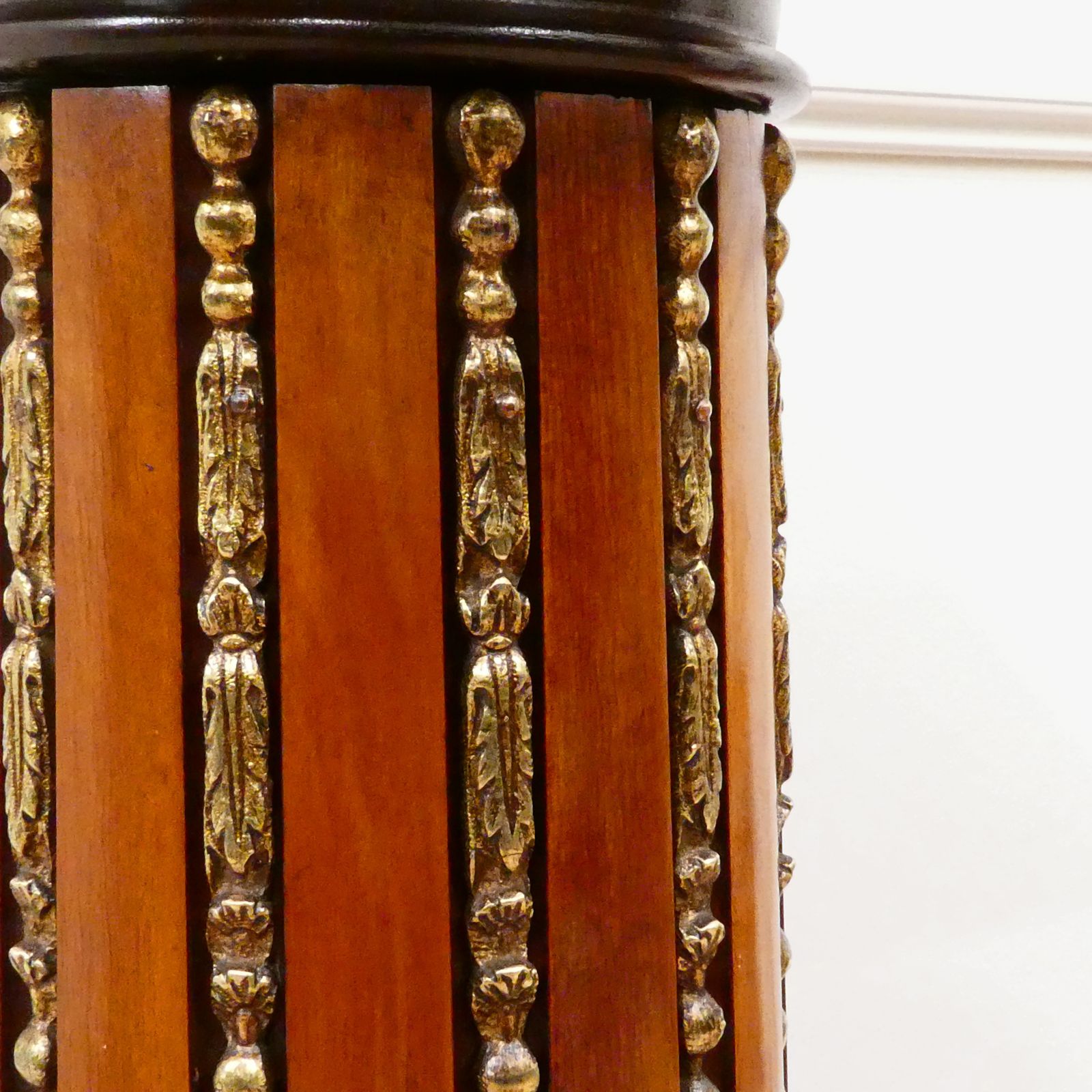 photo for sale Pair Of Victorian Satinwood Pedestals