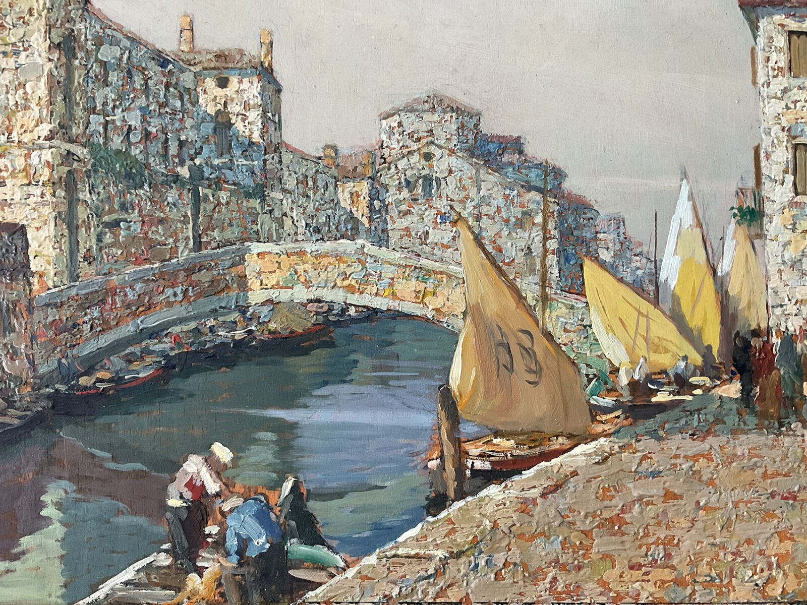 Luigi Pagan, View Of Chioggia – 1939 photo furniture