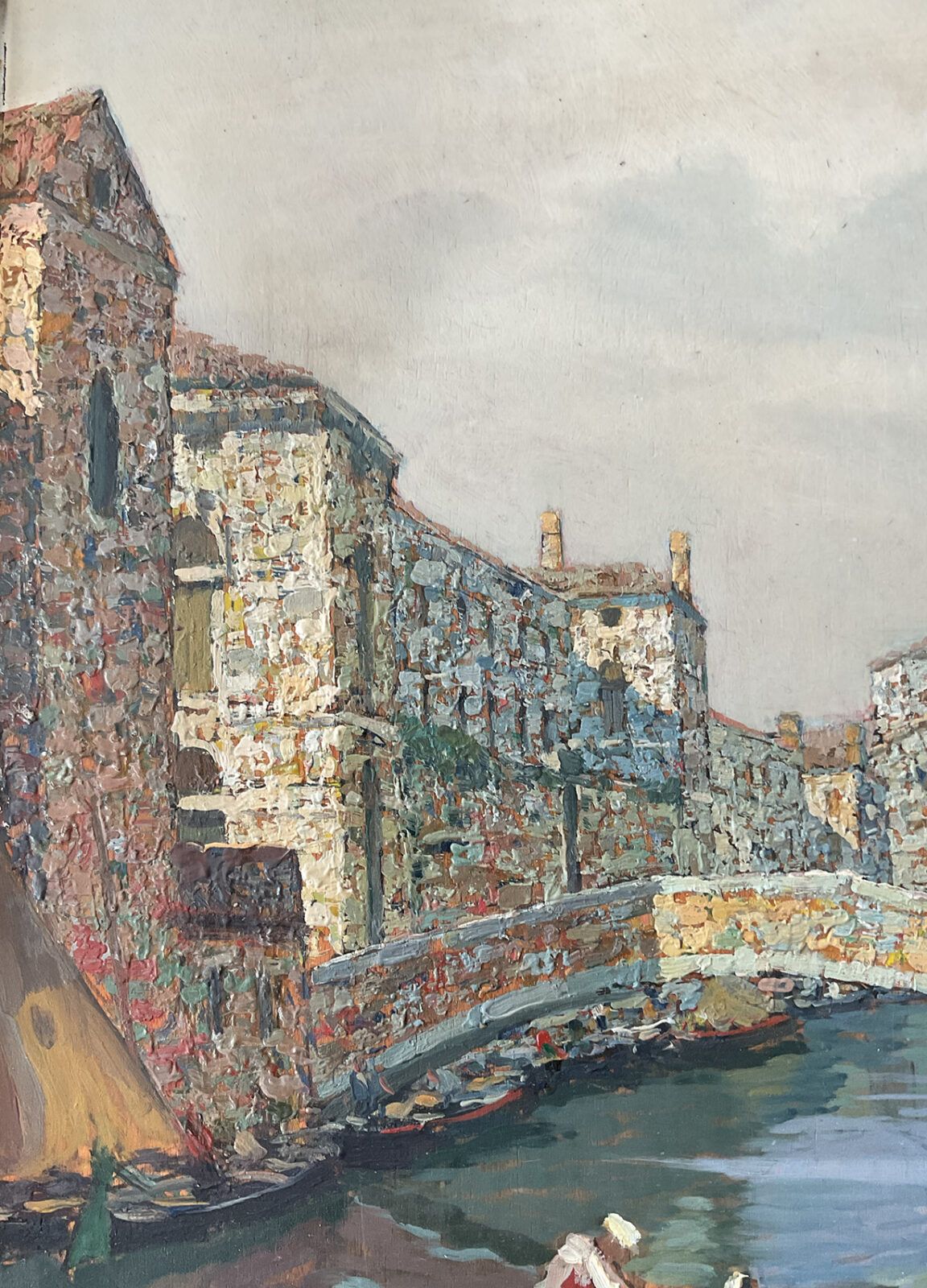 Luigi Pagan, View Of Chioggia – 1939 photo Art
