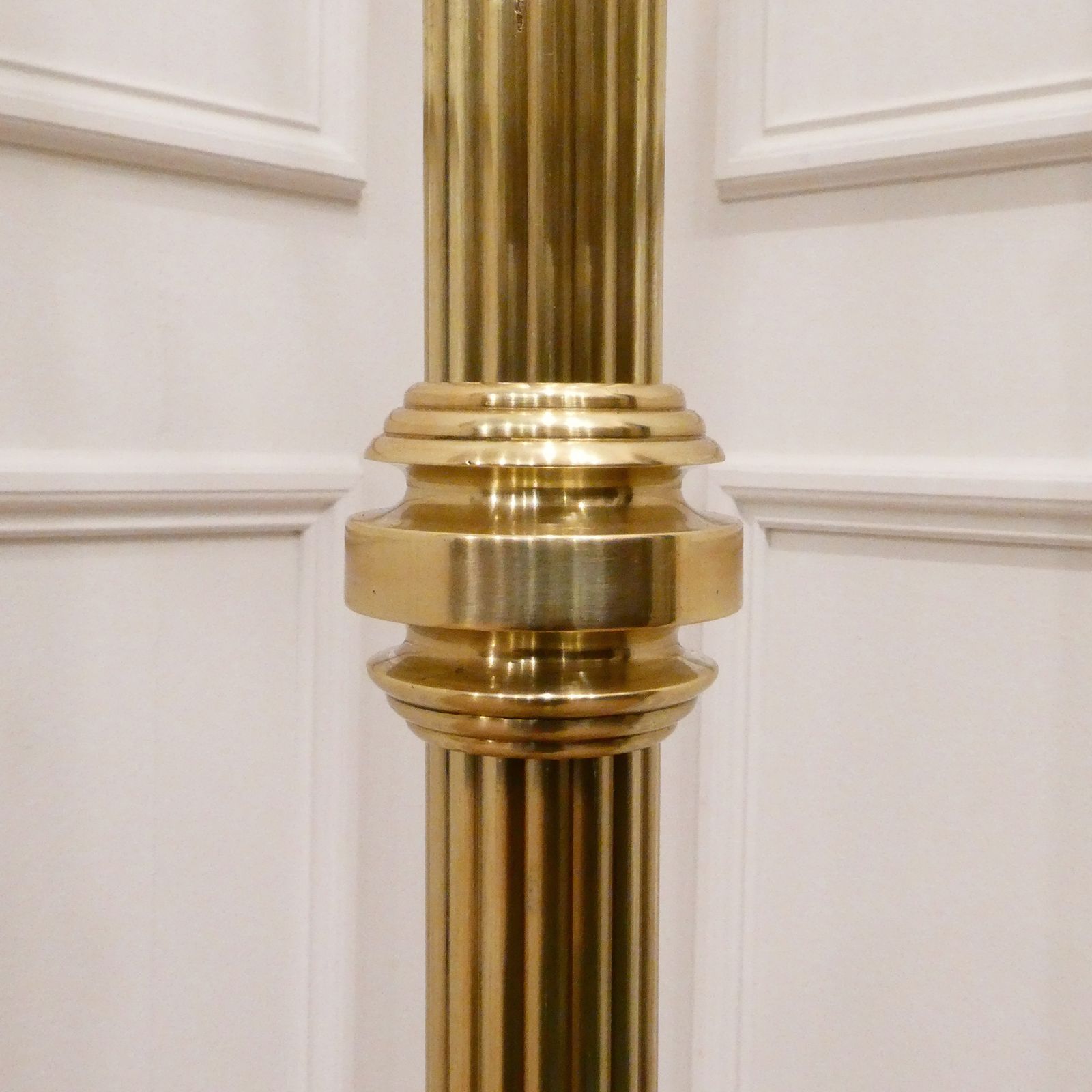 Victorian Brass Floor Lamp, 1800s photo 900.0