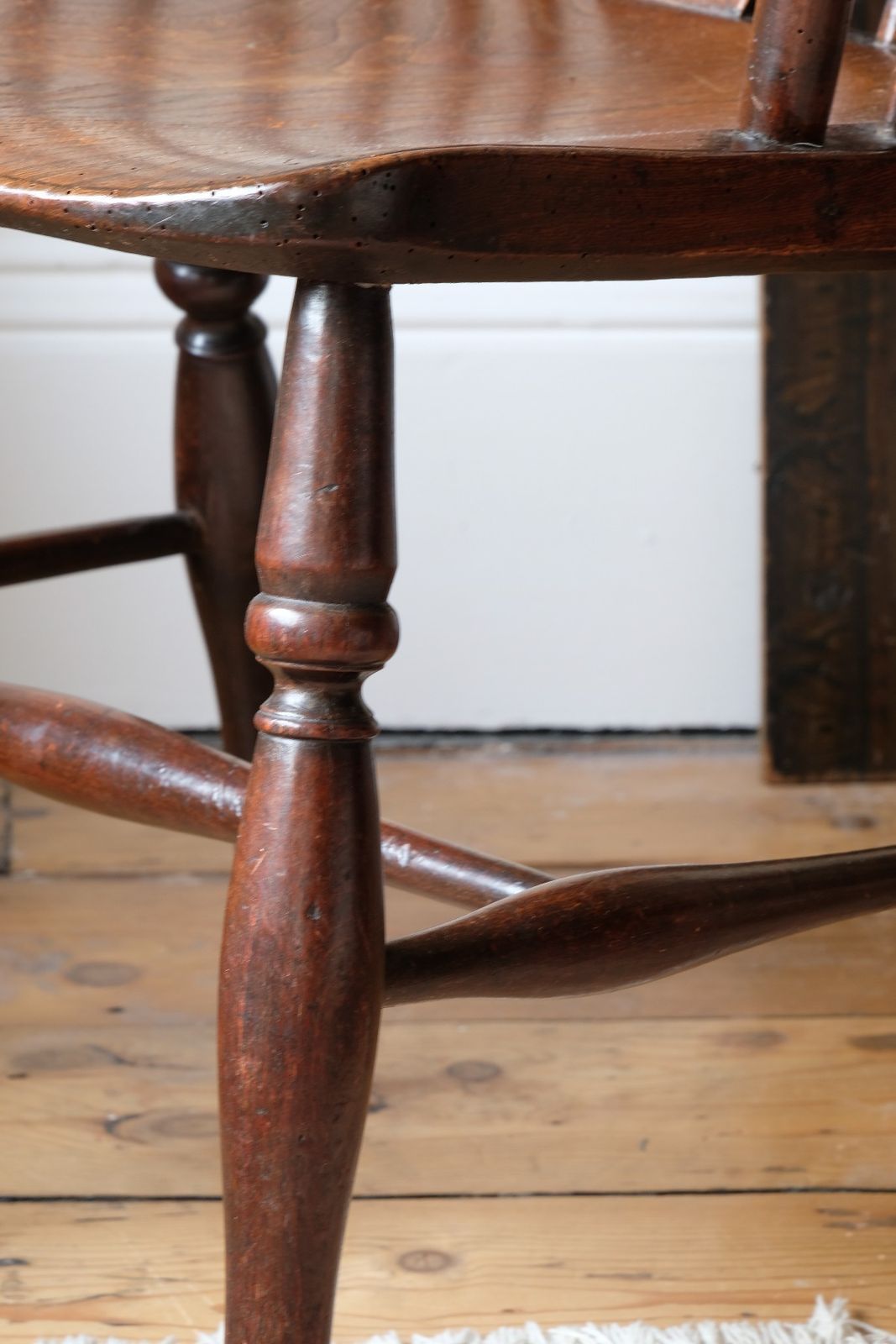 19th Century Windsor Wheelback Armchair In Ash & Elm (Circa 1860) photo buy