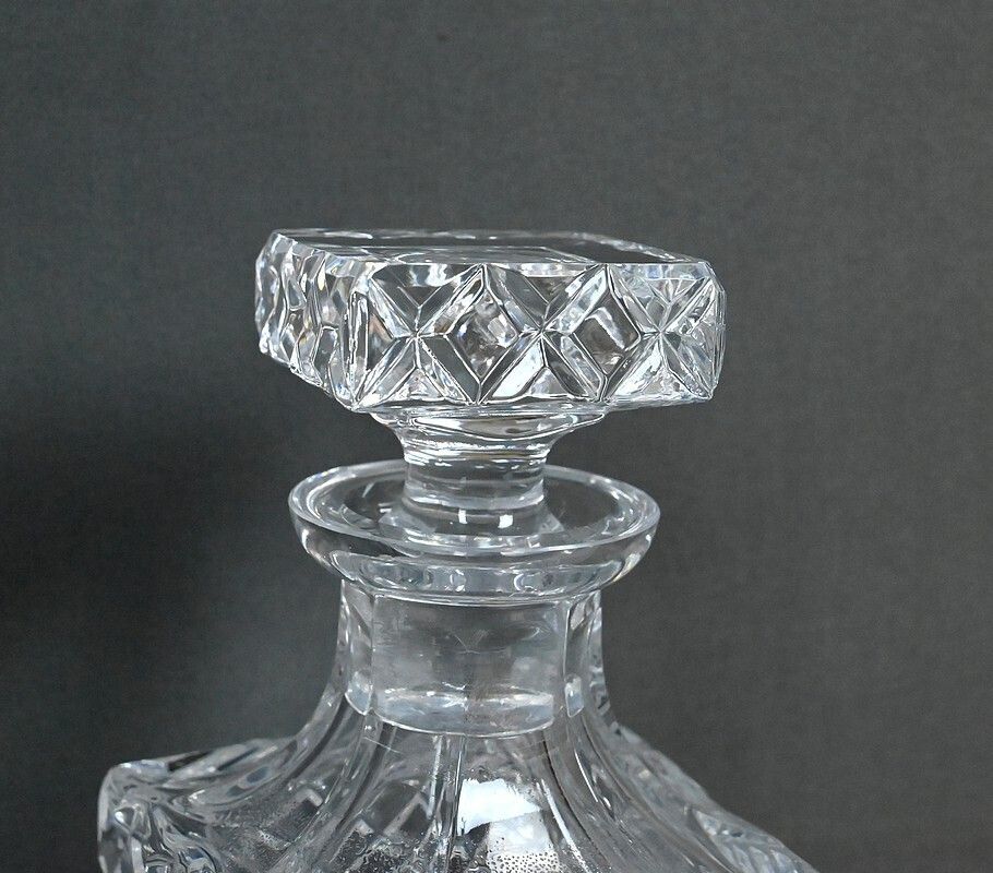 photo vintage Bronze & Crystal Liquor Cabinet – Late 19th Century
