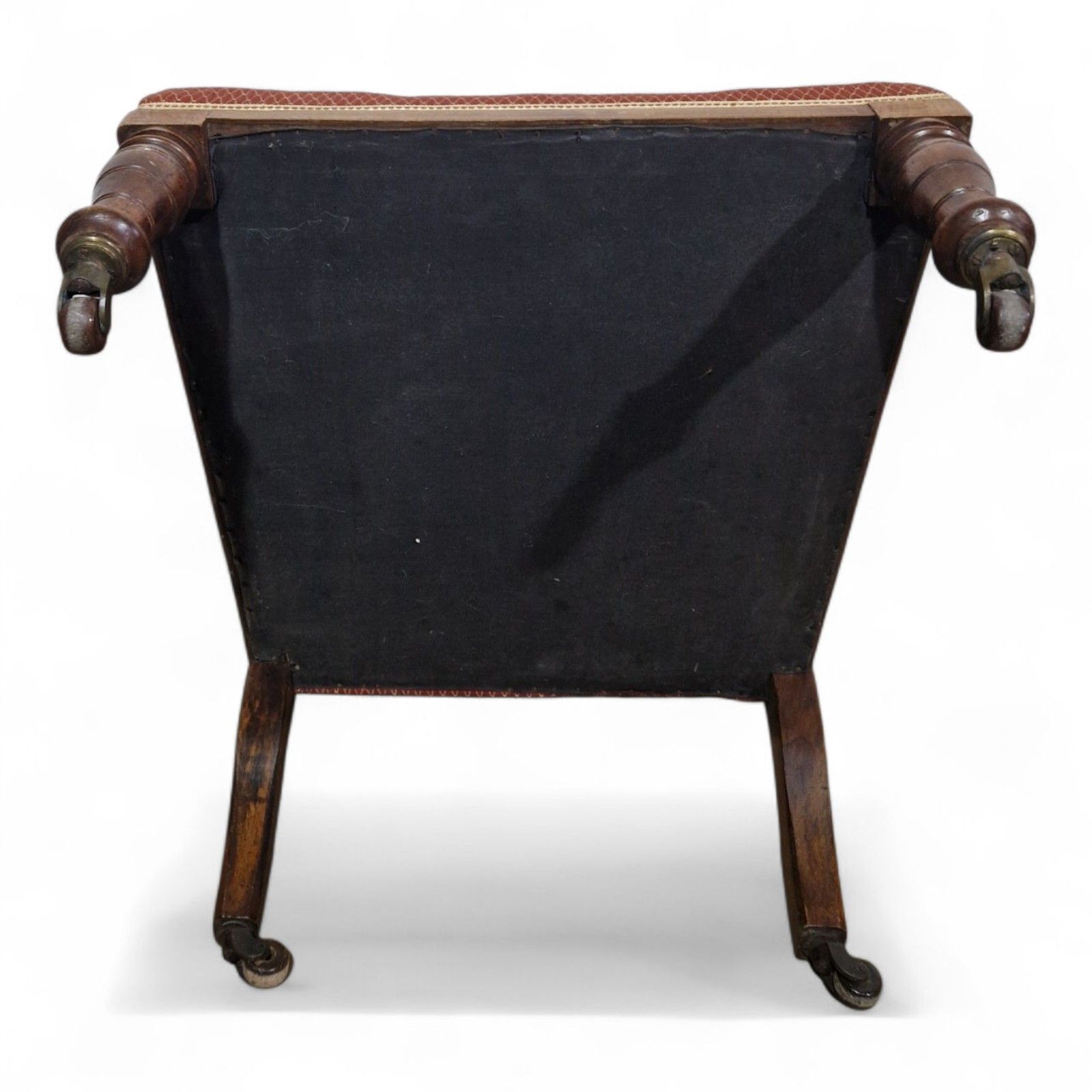 65.0 Antique Victorian Fireside Chair Carved Occasional Salon Chair Bedroom Chair photo