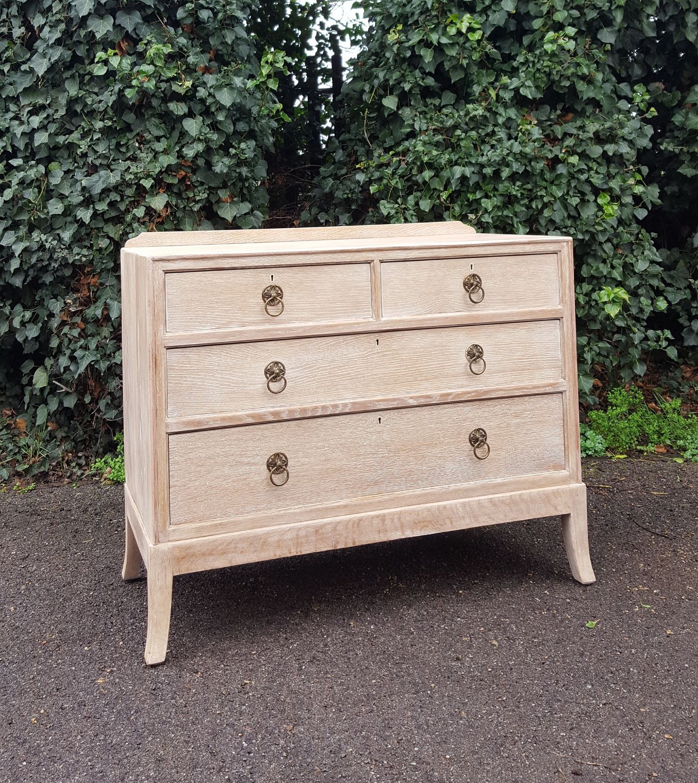 photo for sale Cotswold School Limed Oak Chest Of Drawers