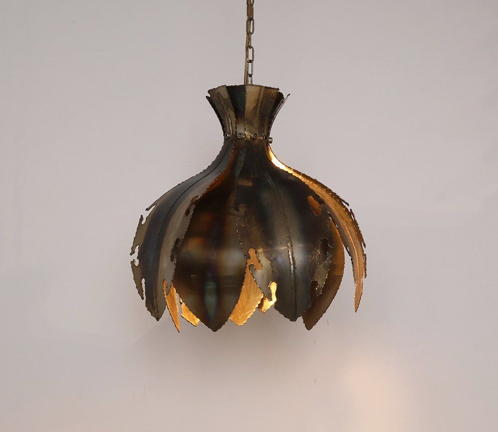 Brass Union Pendant Lamp By Svend Aage Holm Sørensen For Holm Sørensen & Co, 1960s photo for sale