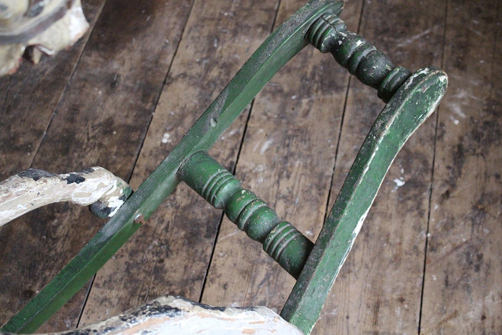 photo furniture 19th C English Country House Carved Wooden Rocking Horse G & J Lines Of London