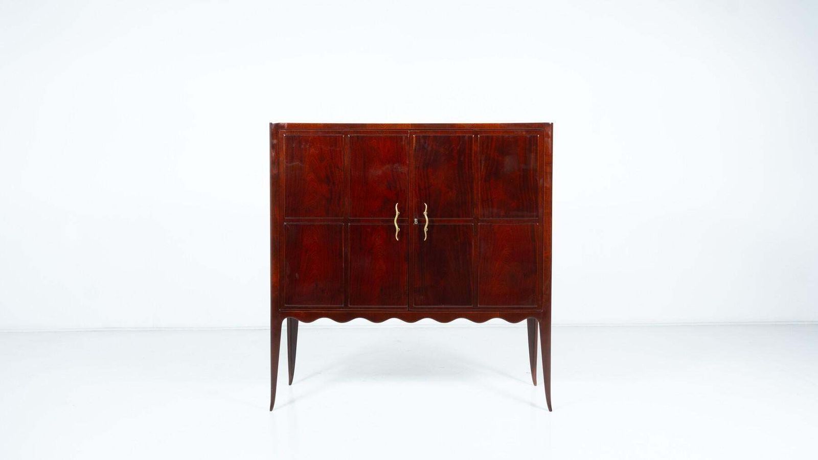 photo furniture Mid Century Cabinet In The Style Of Paolo Buffa, Italy 1950s