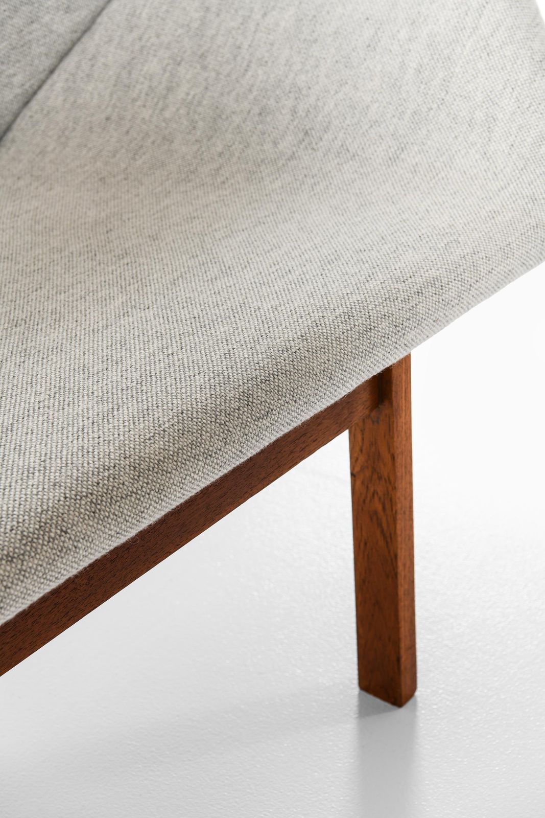 Sofa In Wool And Teak By Tove & Edvard Kindt Larsen, 1963 photo for sale