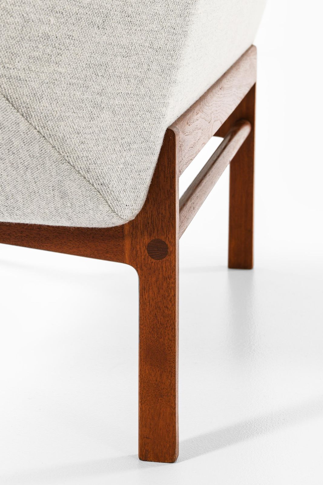 Sofa In Wool And Teak By Tove & Edvard Kindt Larsen, 1963 photo 42052.0