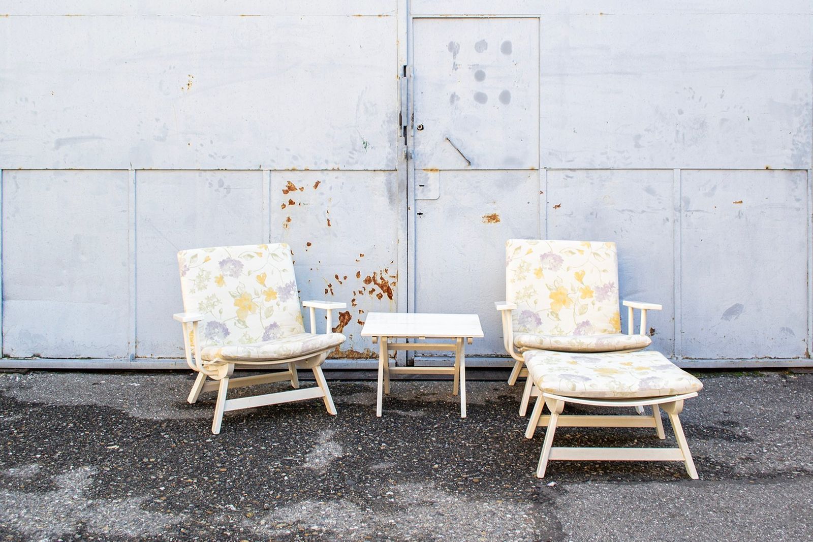 Folding Garden Chairs By Carlo Hauner For Bfc, 1960s, Set Of 4