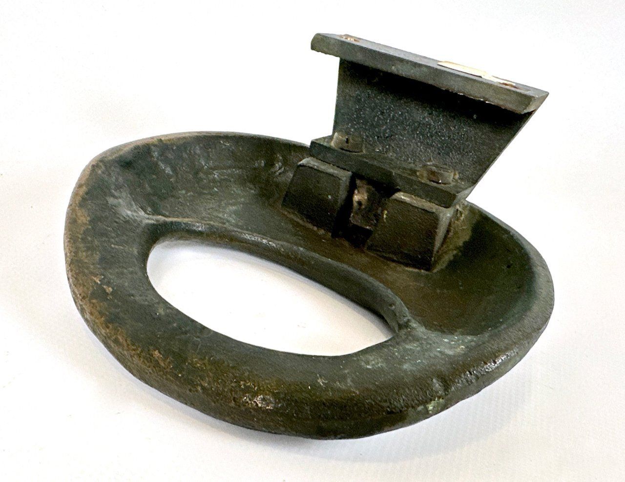 Brutalist Push And Pull Alpana Door Handle In Bronze, 1970s photo 612.0