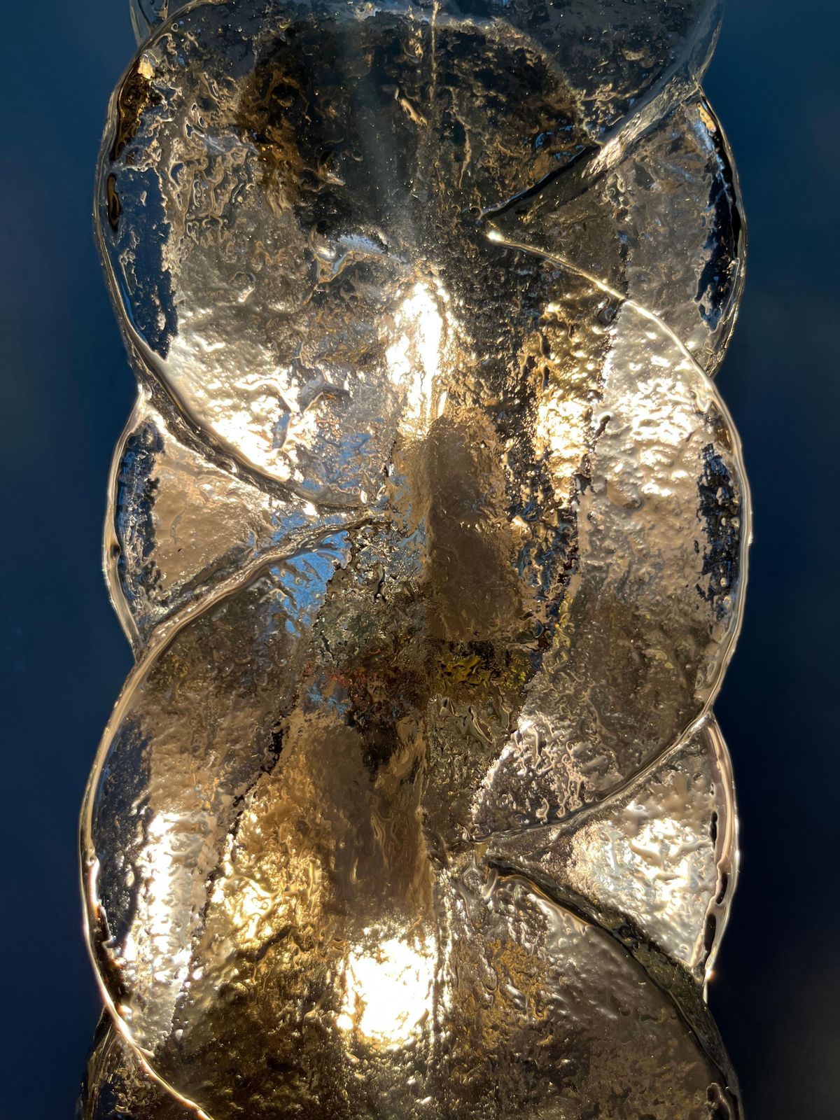 photo vinterior Austrian Mid Century Set Of Eight Murano "Citrus" Wall Sconces By Kalmar, 1970s