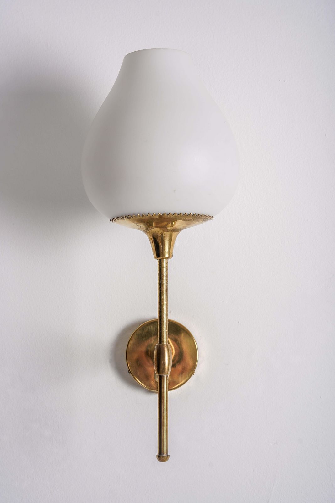 Pair Of Wall Lights By Bergboms, Sweden, 1950s photo Lighting