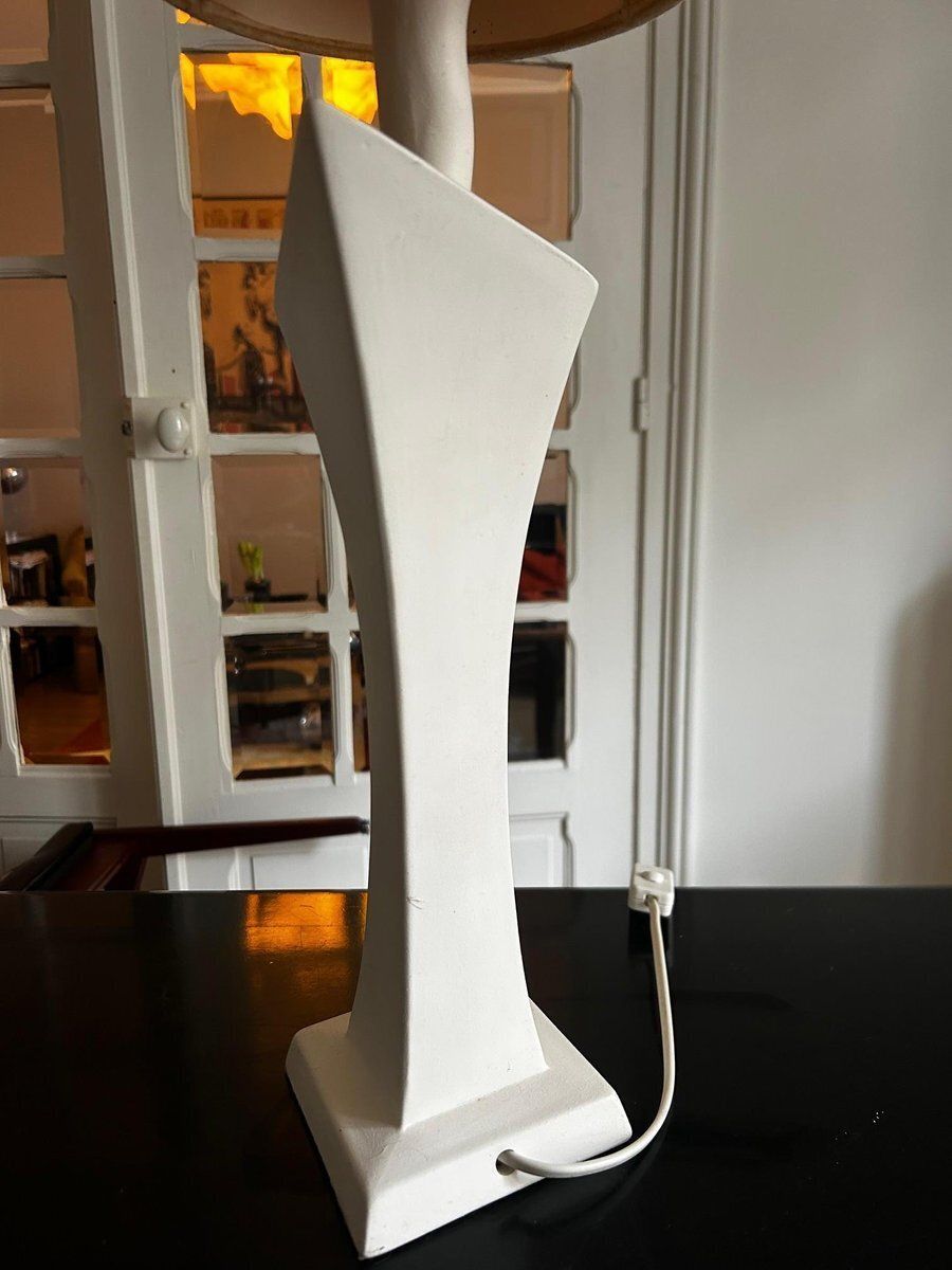 Ceramic Lamp By Pierre Casenove For Lunéville, 1980 photo vintage