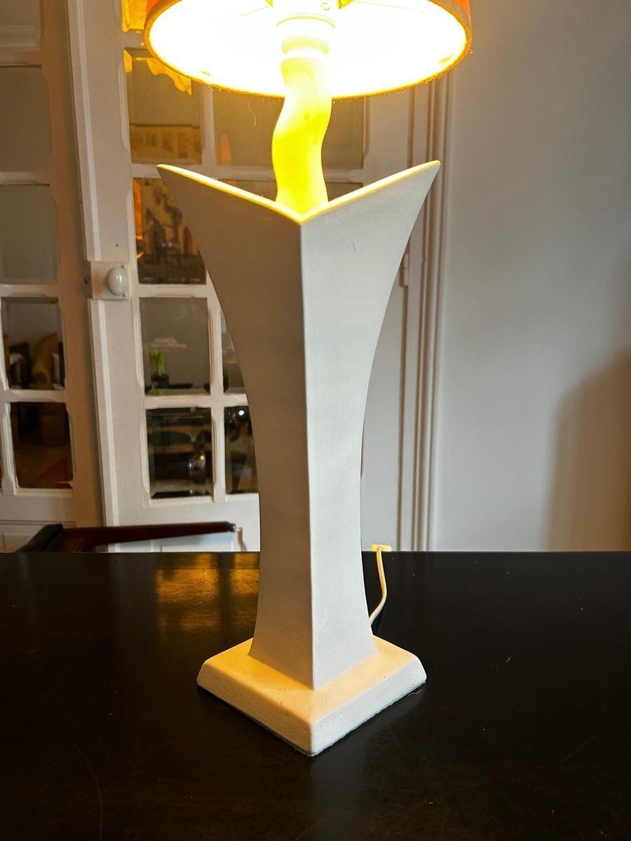 Lighting Ceramic Lamp By Pierre Casenove For Lunéville, 1980 photo
