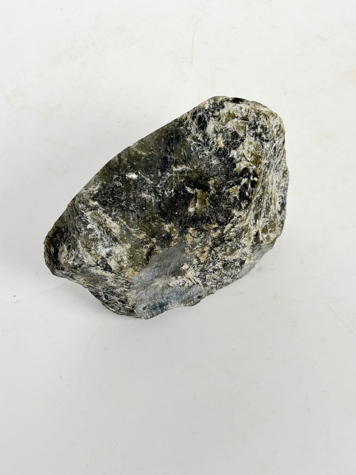 Polished Stone With Green Highlights, France, 1950 photo buy