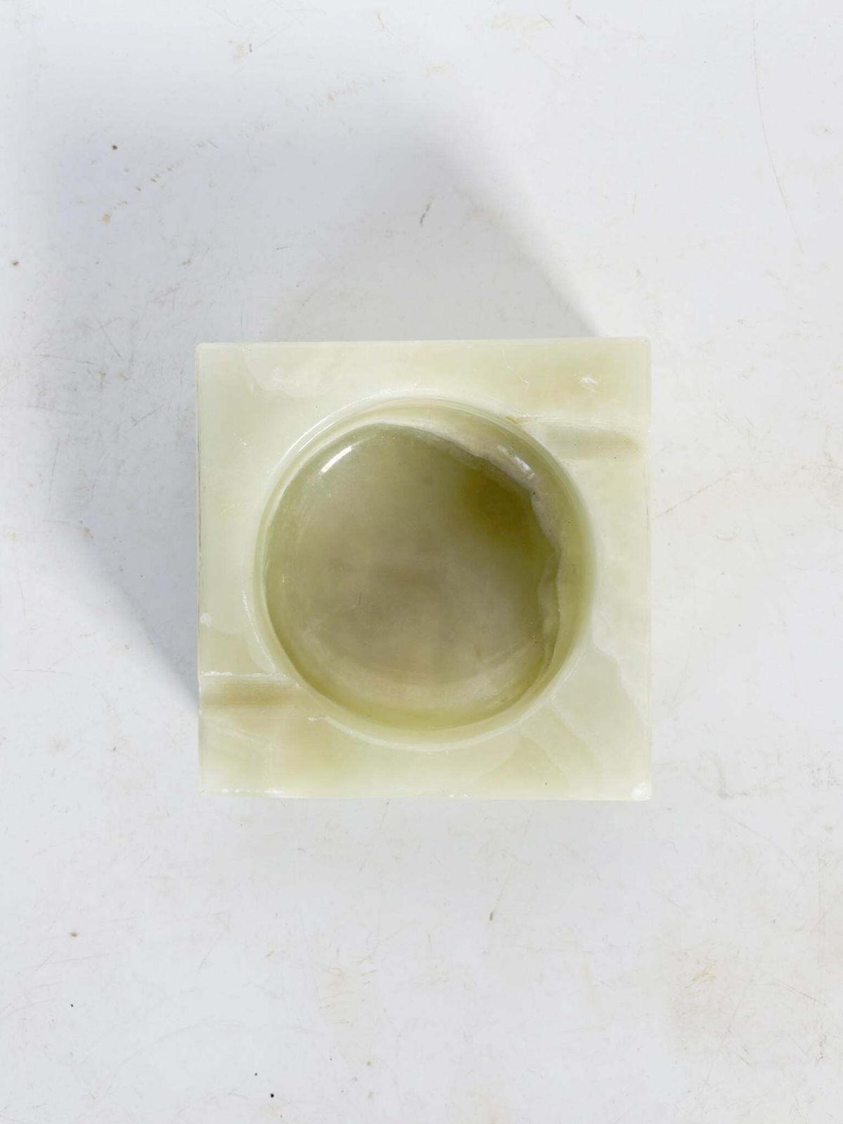 Green Onyx Ashtray, France, 1950 photo for sale