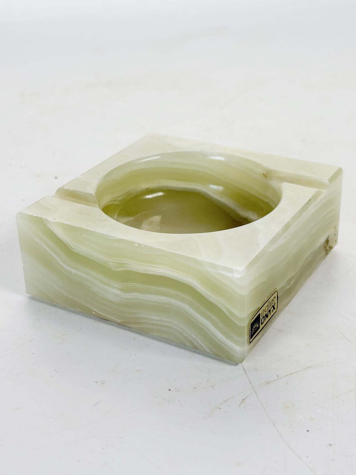 Home Decor Green Onyx Ashtray, France, 1950 photo
