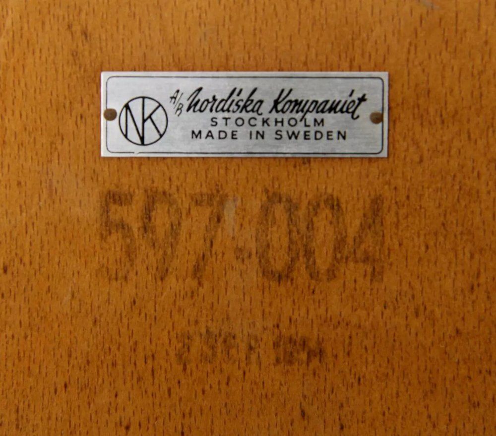 Scandinavian Bedside Tables By David Rosen For Nordiska Kompaniet, Sweden, 1960s, Set Of 2 photo Furniture