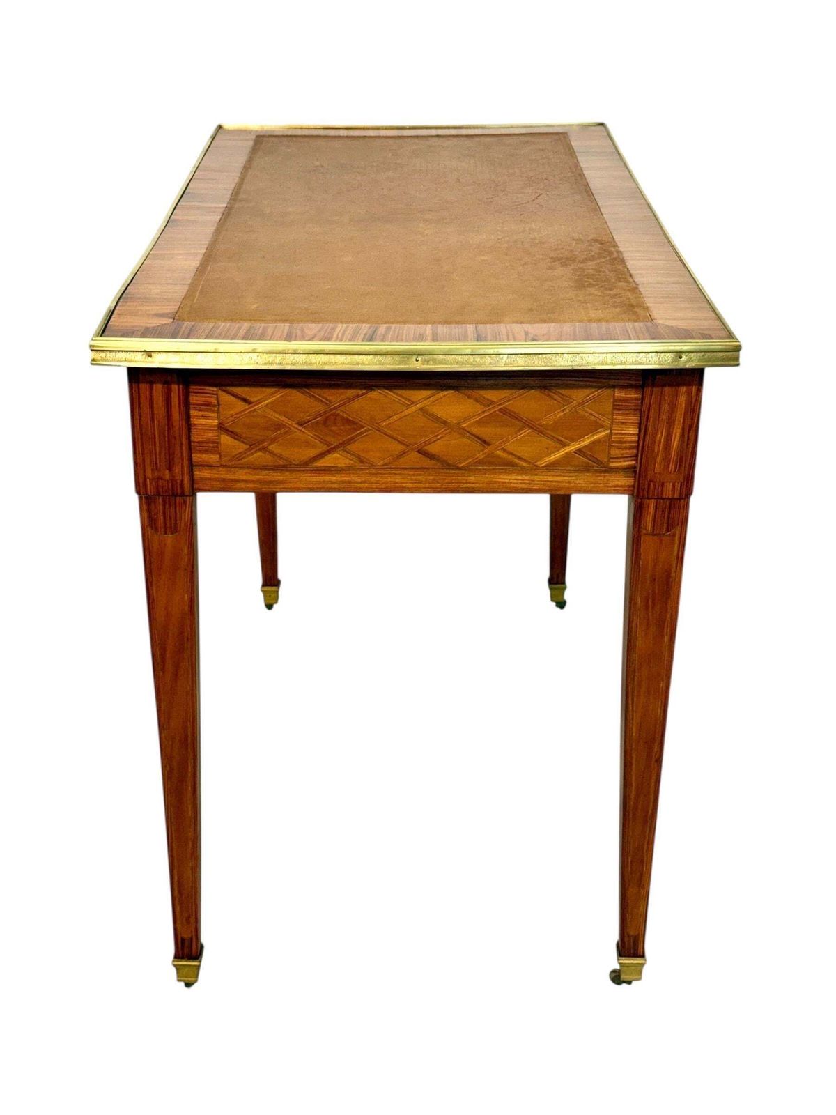4335.0 Louis XVI Writing Table With Bronze Mounts, France C. 1780 photo