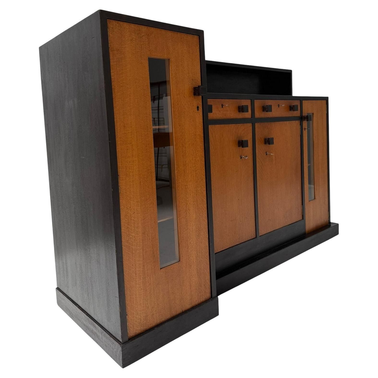 Oak Modernist Art Deco Sideboard Or Credenza By Cor Alons, 1927