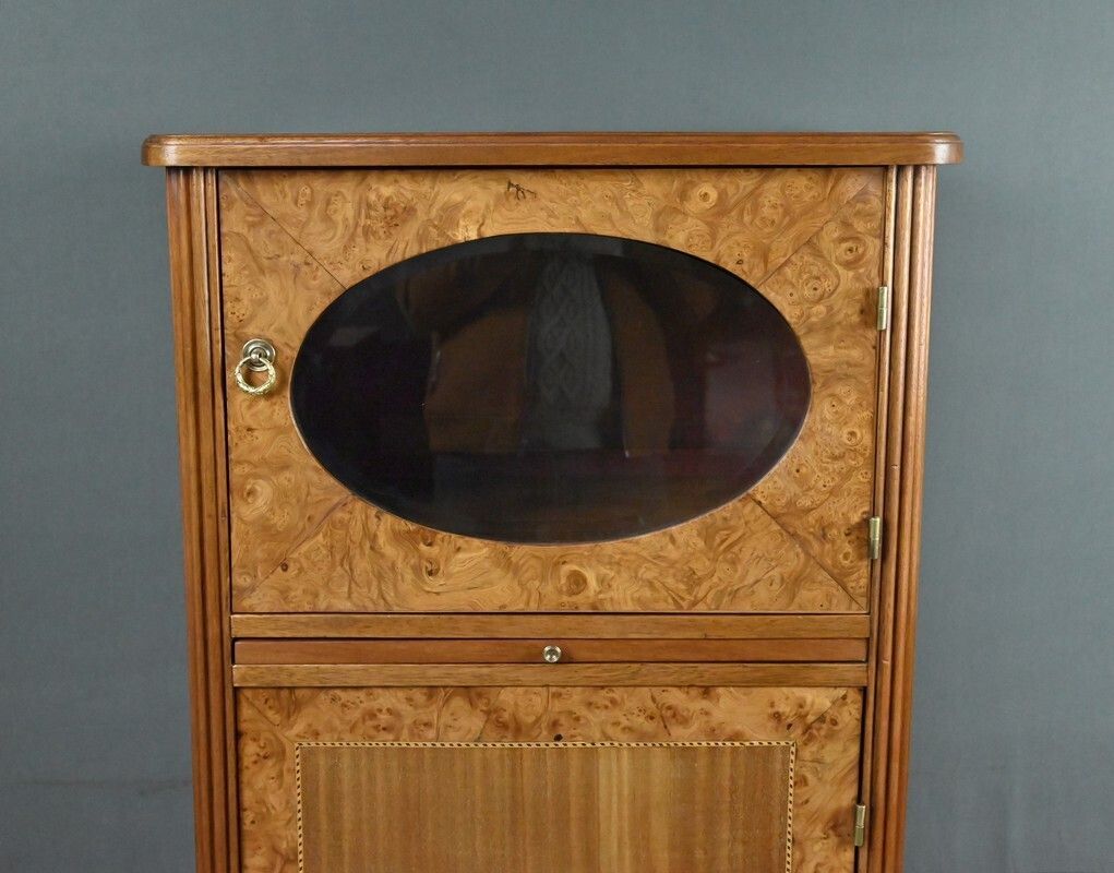 Art Deco Period – Early 20th Century Furniture In Thuya Burl And Mahogany photo buy