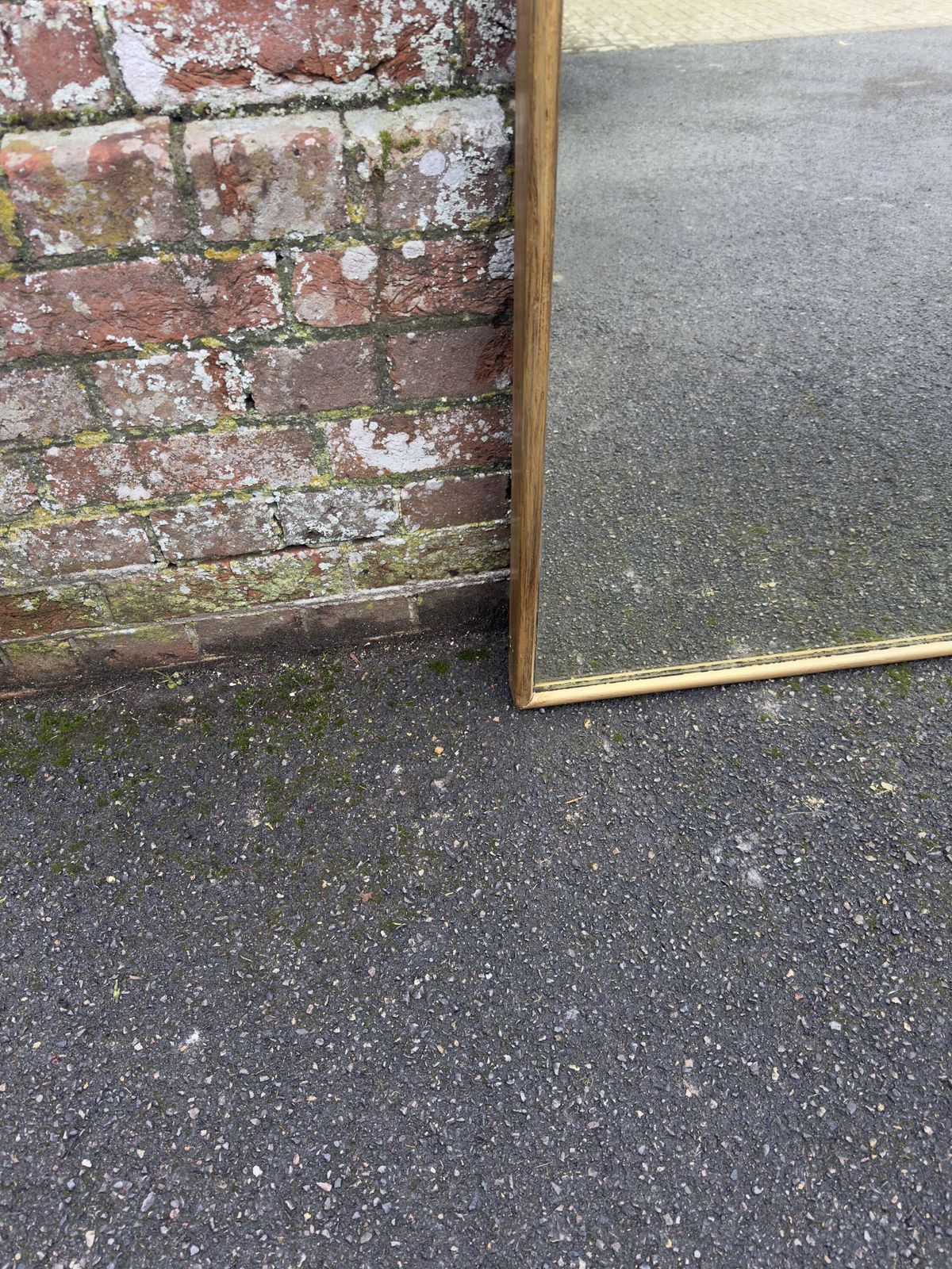 A Superb Large Antique French 19th C Gilt Bistro Mirror. photo Home Decor