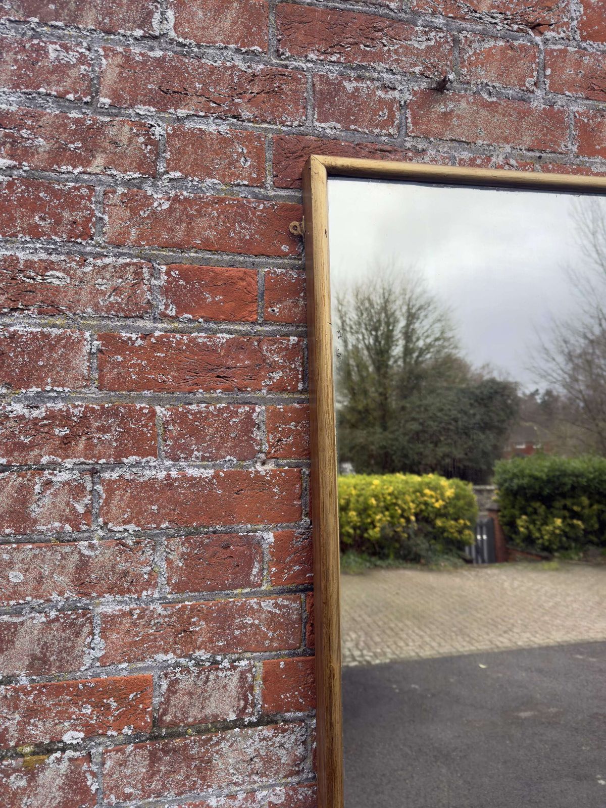 A Superb Large Antique French 19th C Gilt Bistro Mirror. photo 1295.0
