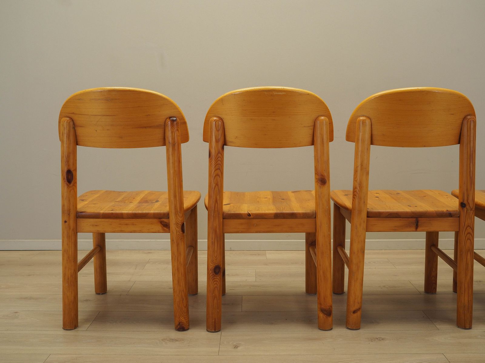 photo vintage Set Of Four Chairs, Scandinavian Design, 1960s, Designer: Rainer Daumiller, Manufacturer: Hirtshals