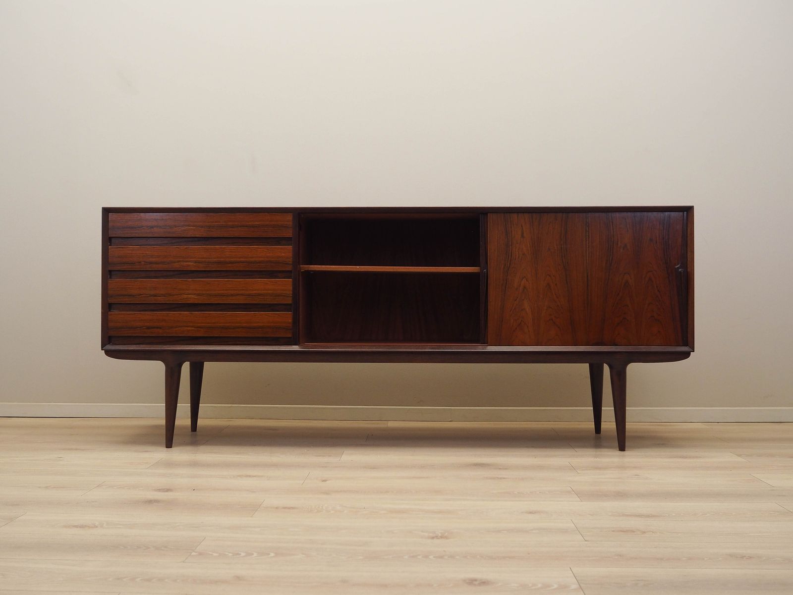 Vintage Sideboard, Danish Design, 1970s, Manufacturer: Omann Jun photo for sale