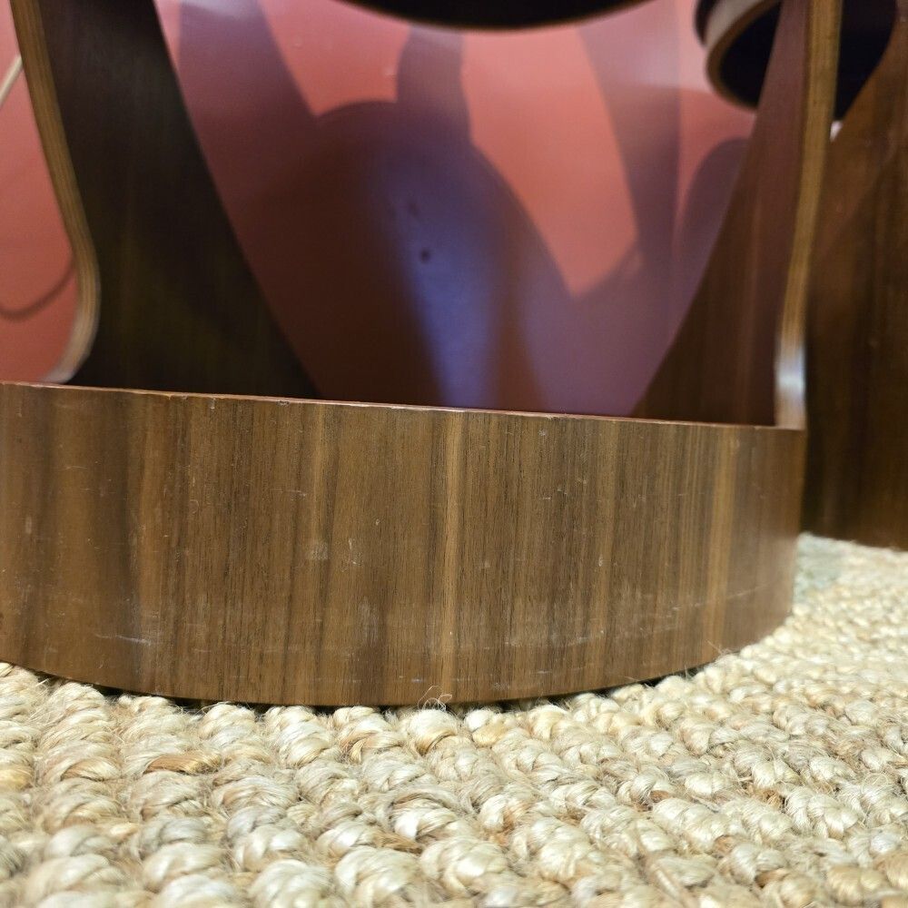 Pair Of Jual Walnut Lamp Tables photo 245.0