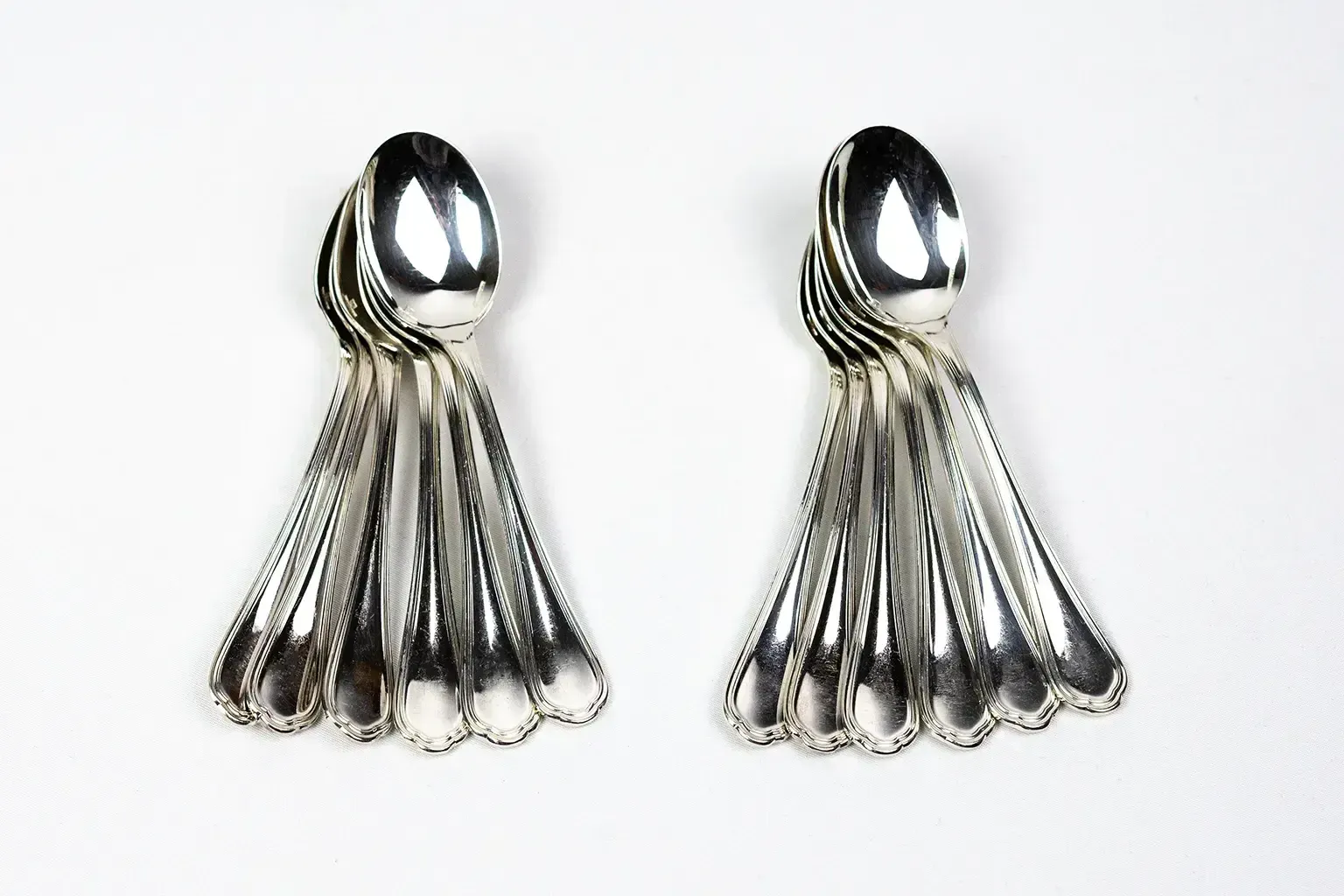 photo furniture Christofle – 12 Spatours Silver Plated Teaspoons In Their Original Case