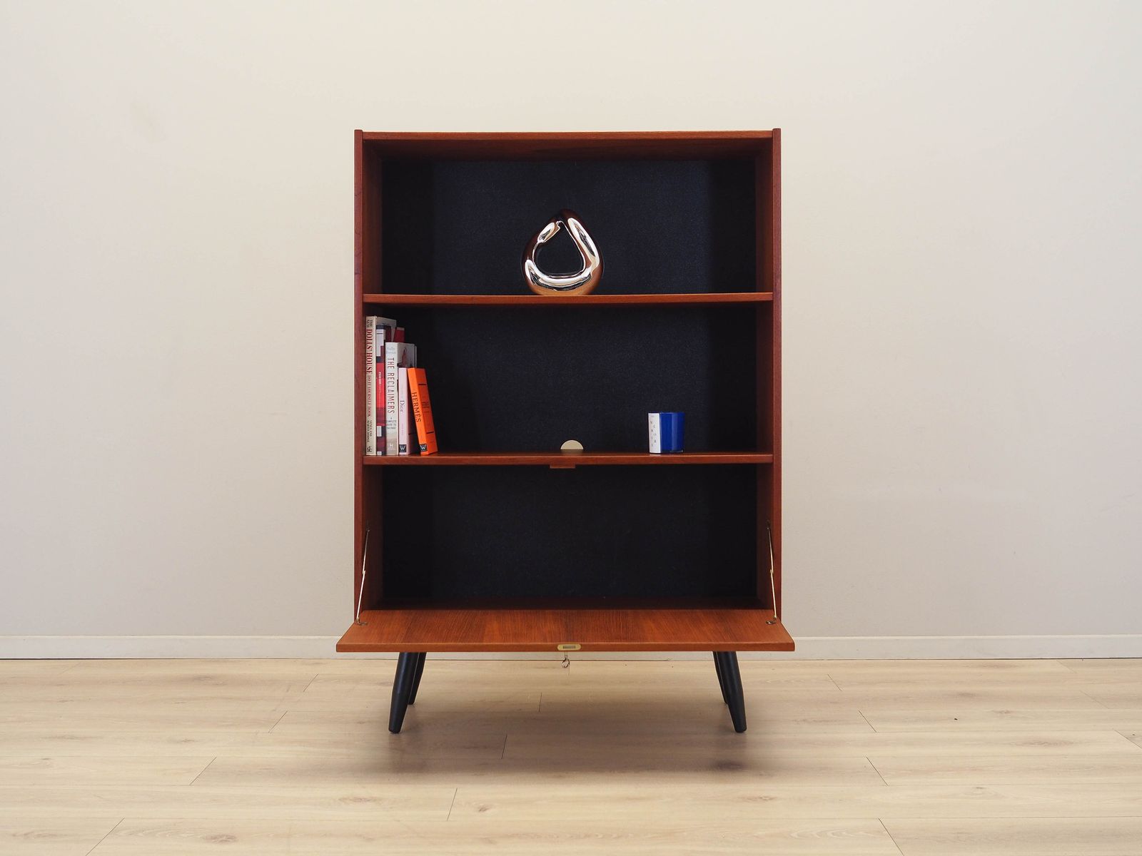 Teak Bookcase, Danish Design, 1960s, Manufactured In Denmark photo for sale