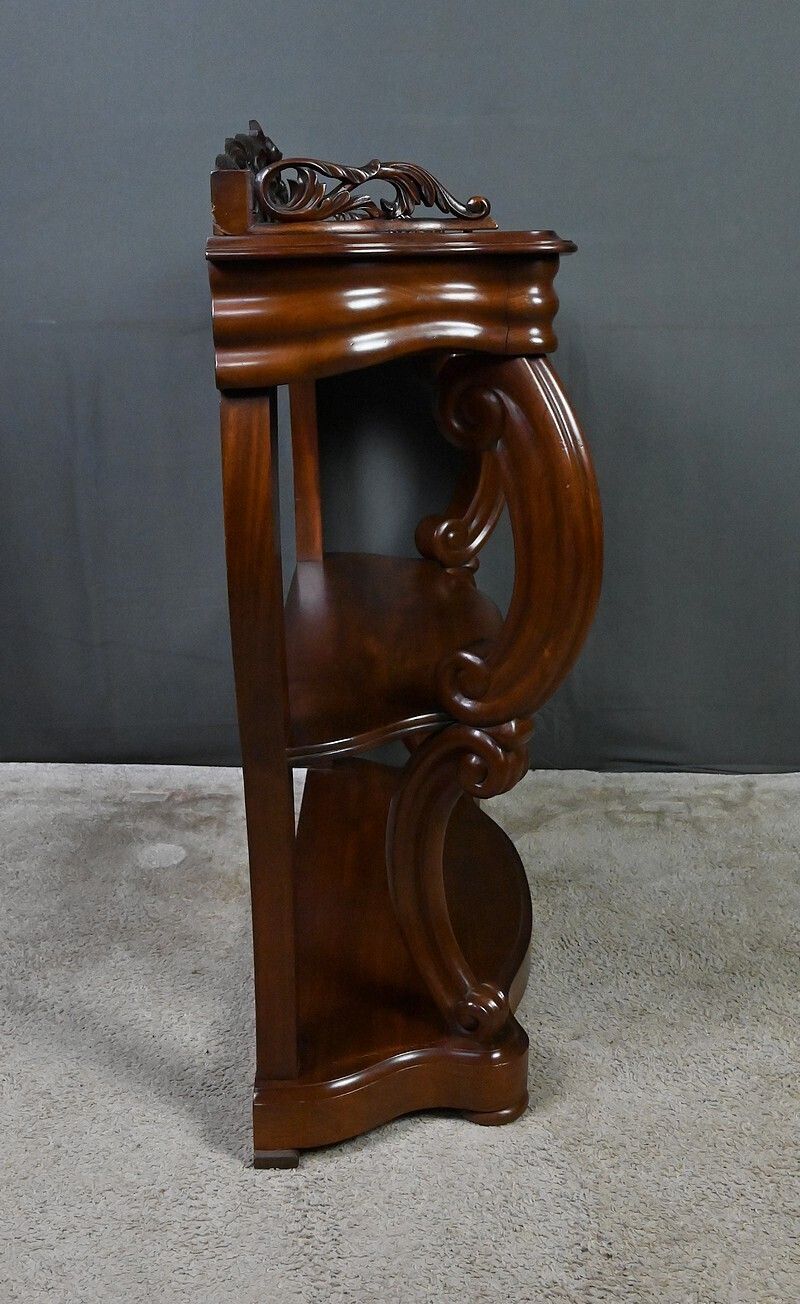 1820.0 Mahogany Console Table, Napoleon III Period – Second Half Of The 19th Century photo