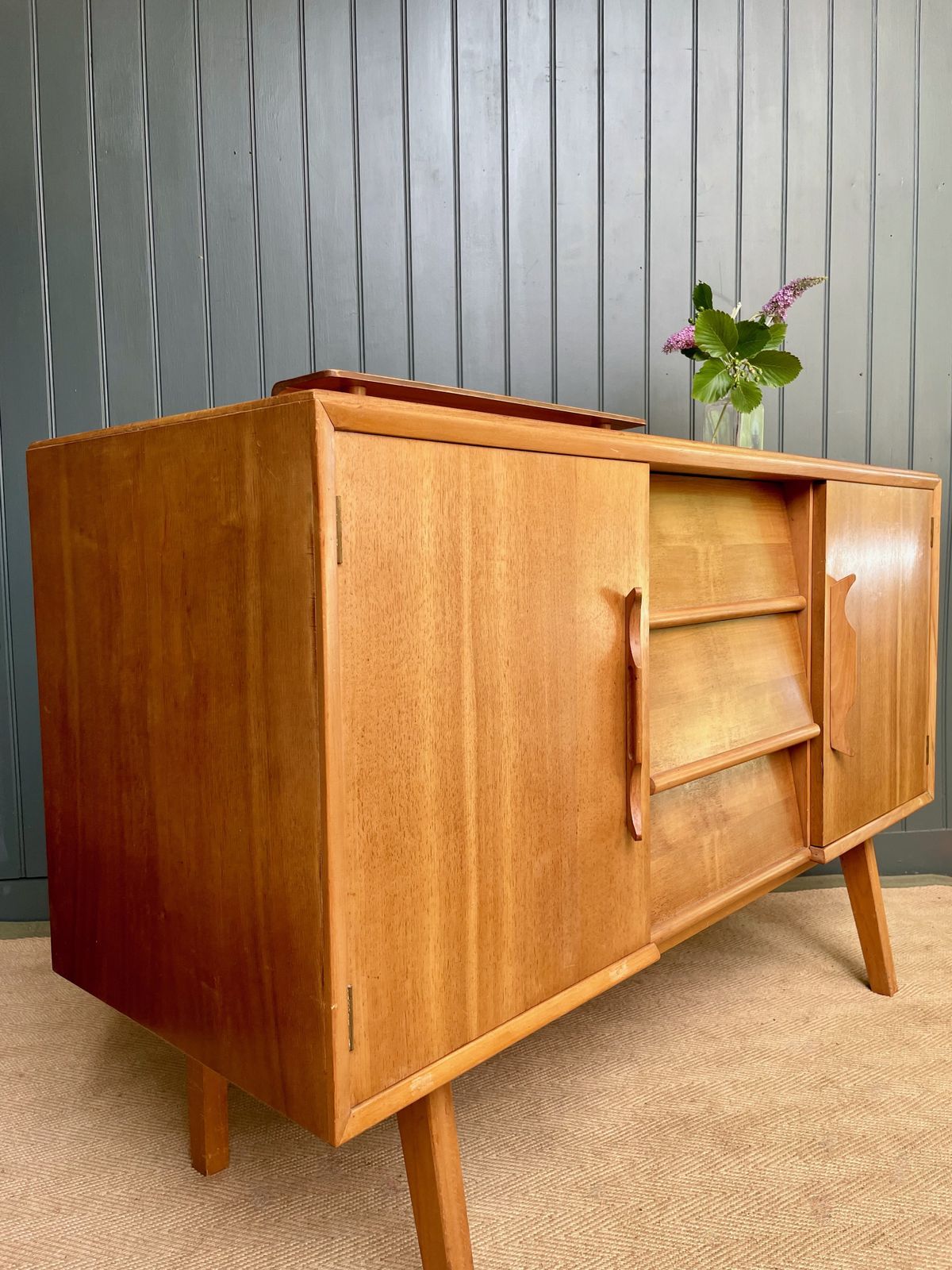Furniture British Mid Century Sideboard, Mid 20th Century photo