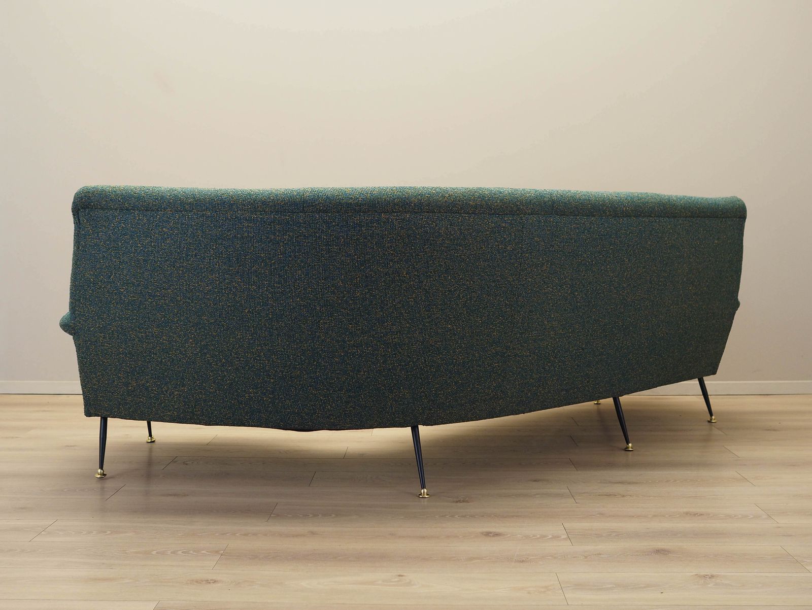 Green Melange Sofa, Danish Design, 1970s, Production: Denmark photo vinterior
