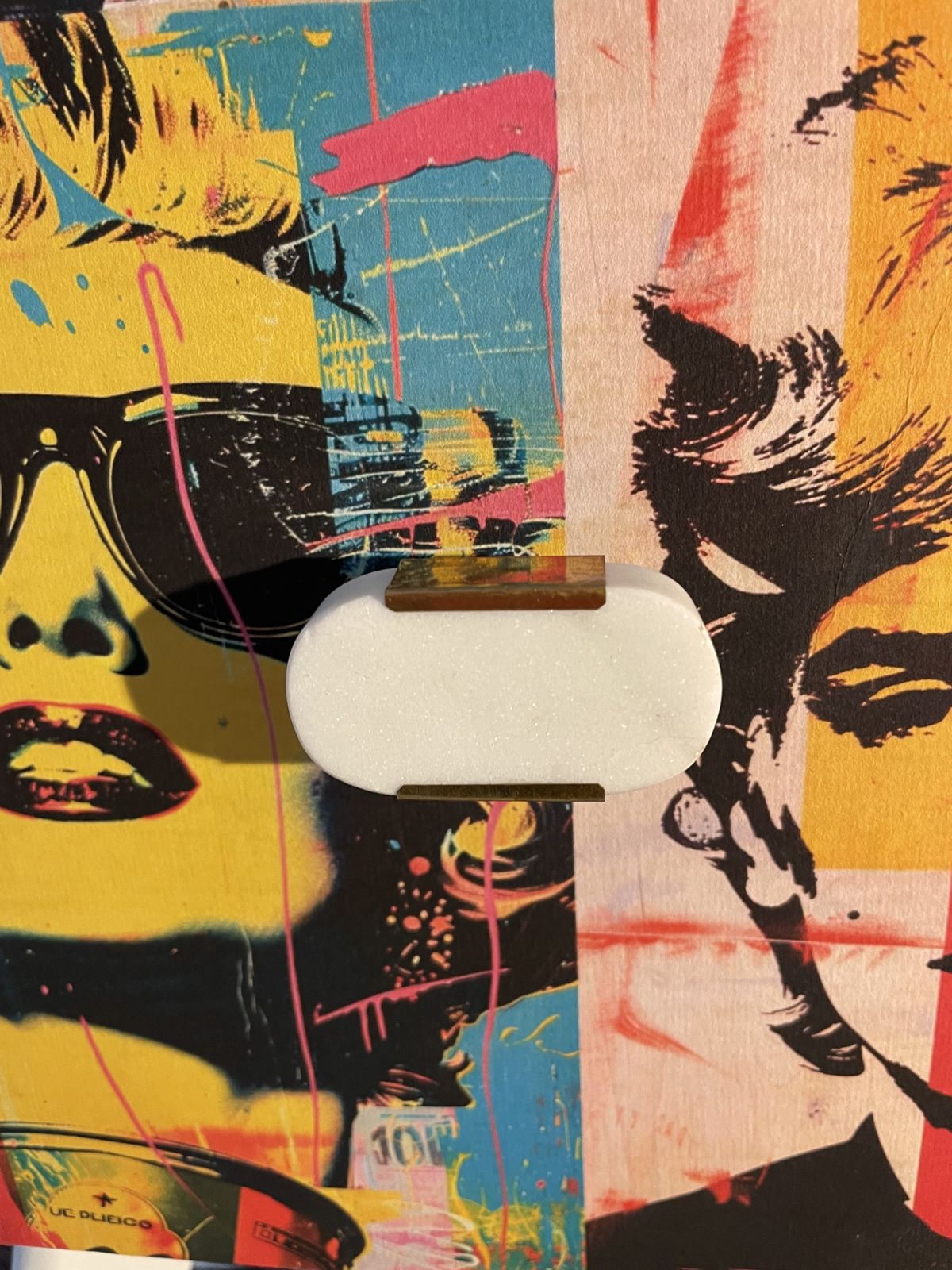 Refurbished And Decoupaged Genuine 1950's Chest Of Drawers/Cabinet In 'Pop Art' Style. photo 320.0
