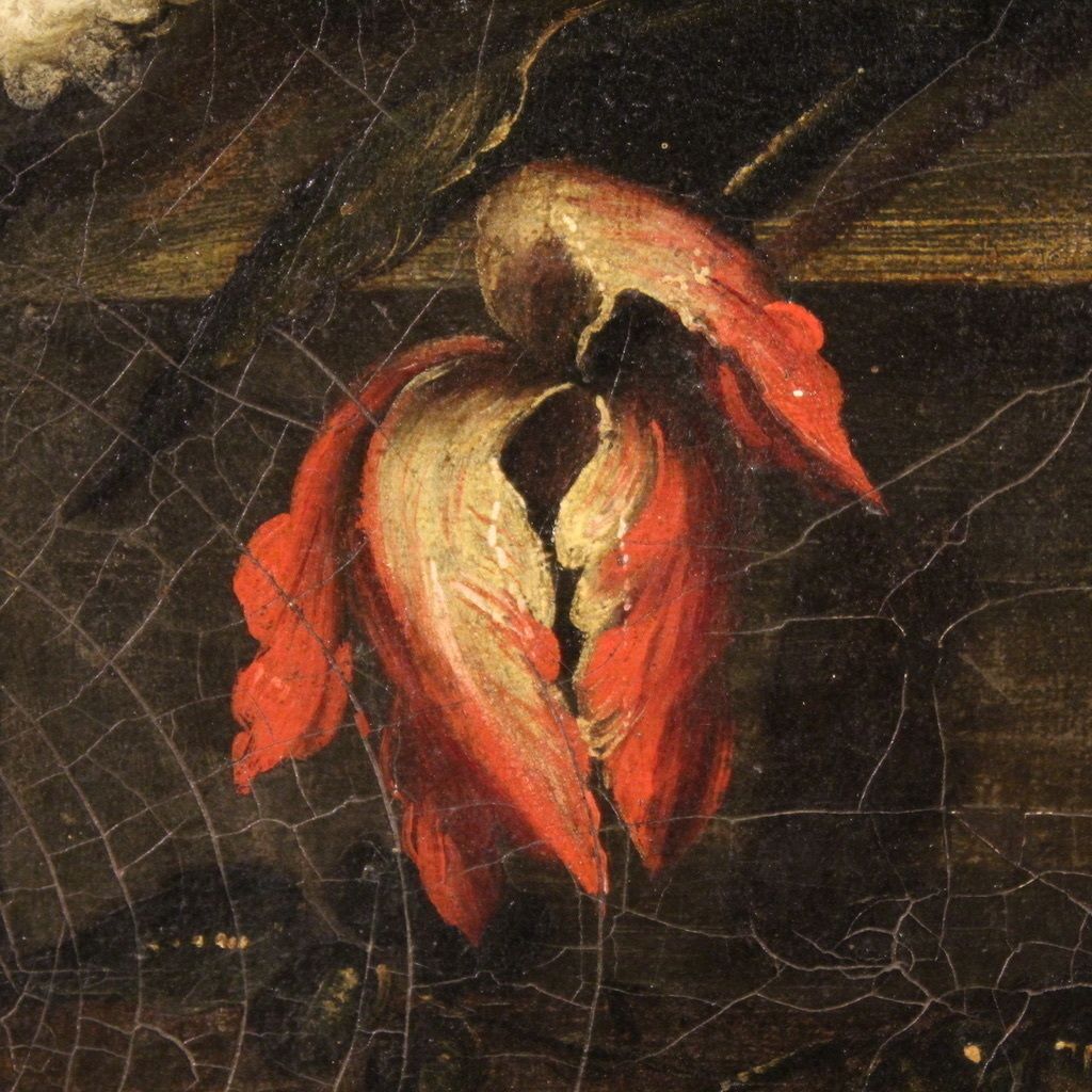 Italian Still Life Painting From 18th Century photo for sale