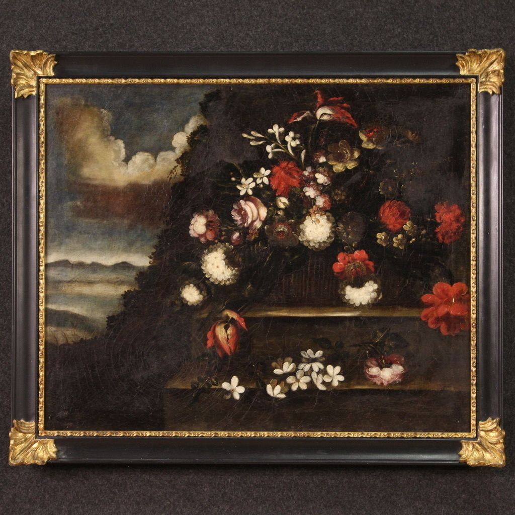 Italian Still Life Painting From 18th Century