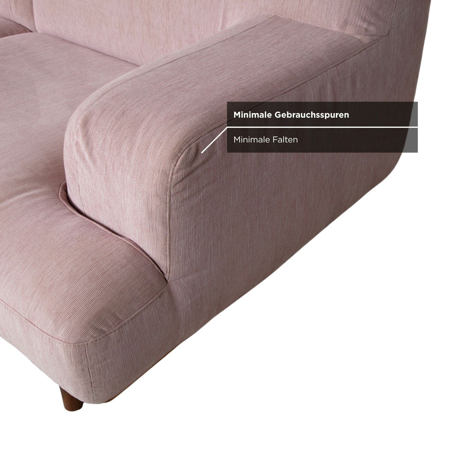 photo furniture Canapé 2 places Bolia Madison en tissu rose