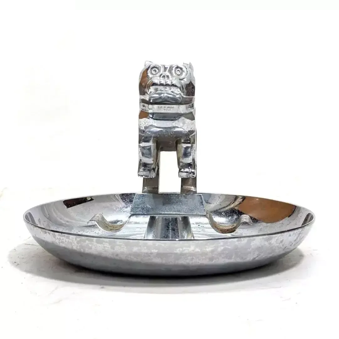 Mack Trucks Cigar Ashtray With Bulldog Design photo for sale