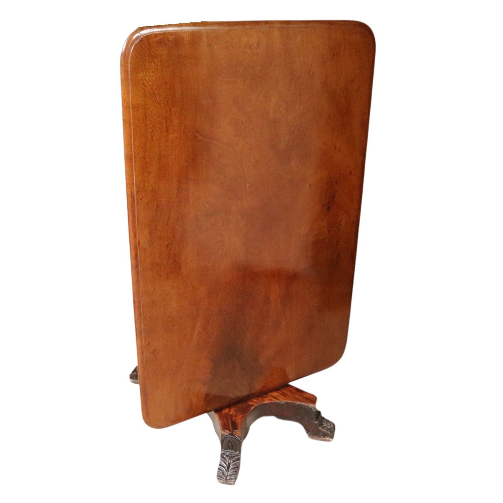 photo vintage Antique Regency Mahogany Tilt Top Breakfast Table 19th Century Dining Table