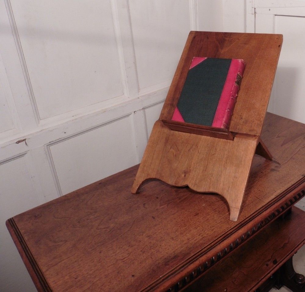 French Walnut Book Rest, Prayer Book, Music Stand