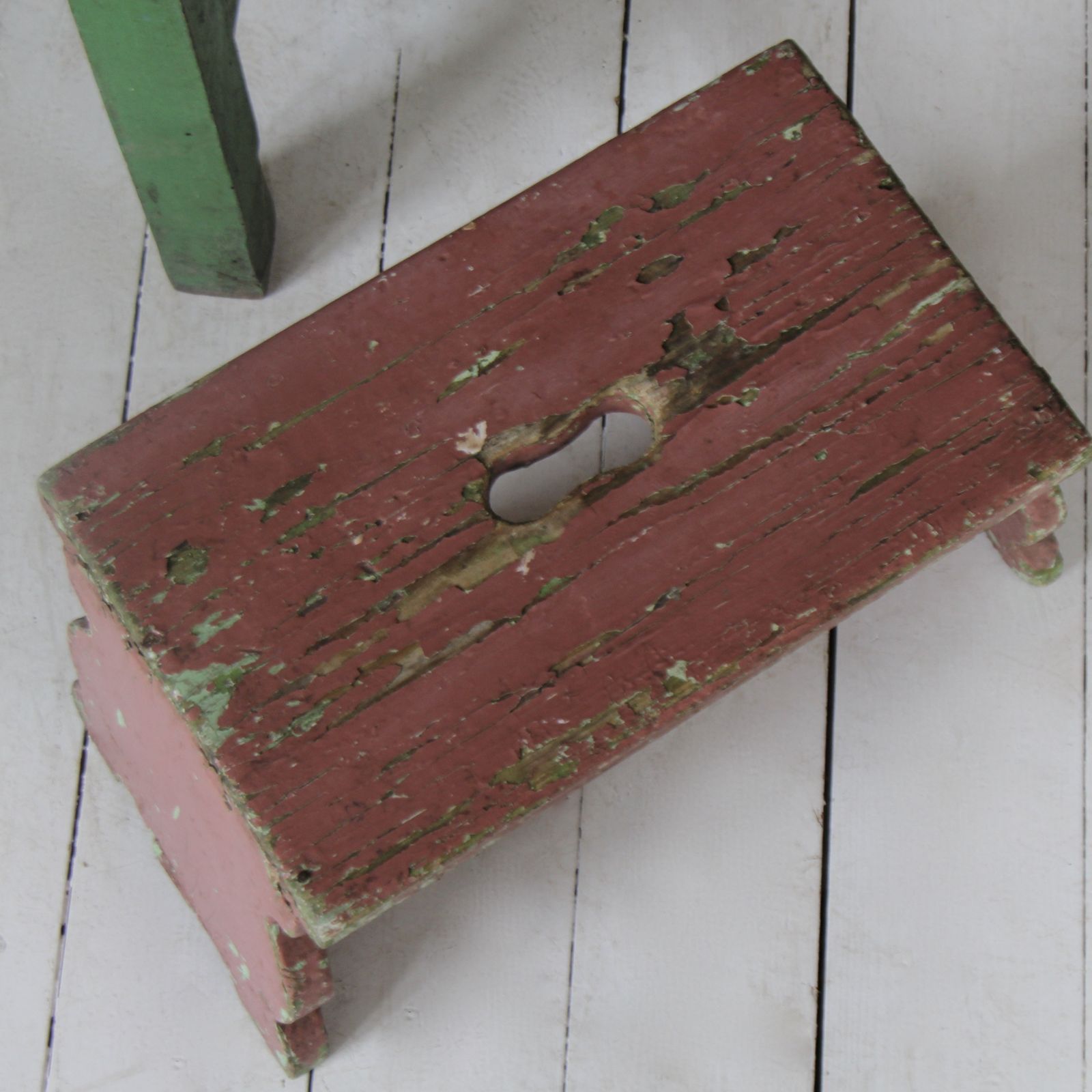 Antique Pine Milking Stool, 1800s photo 83.0